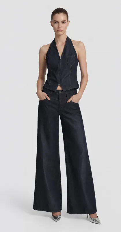 The Showstopper Denim Vest - Deep Thoughts Only made by JW PEI