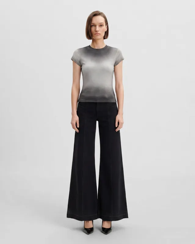 The Slacker Fade Out T-shirt - Faded Charcoal made by JW PEI