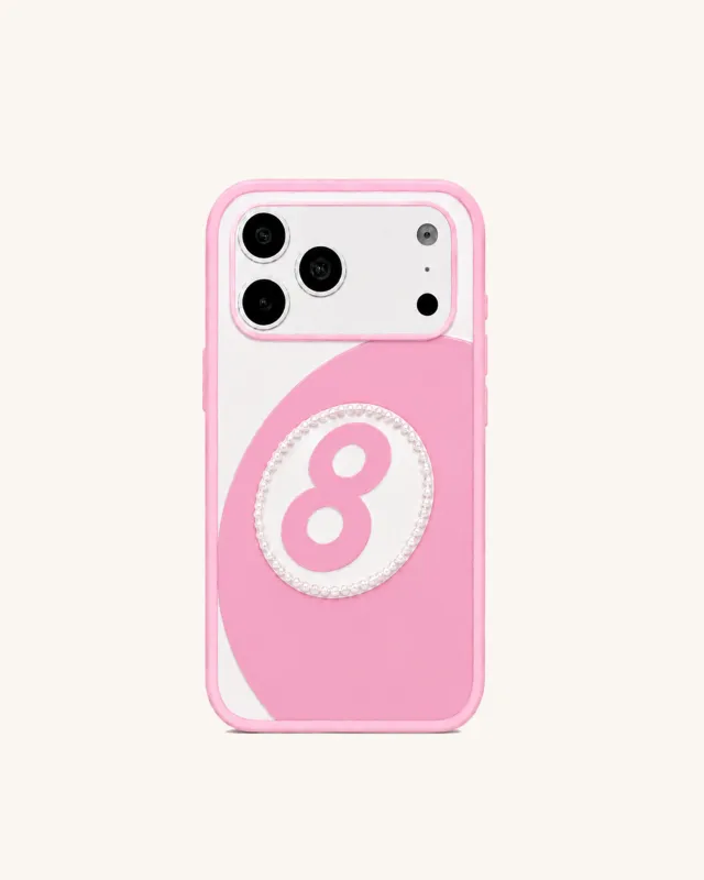 Pink Billiard Ball Phone Case – Pink made by JW PEI