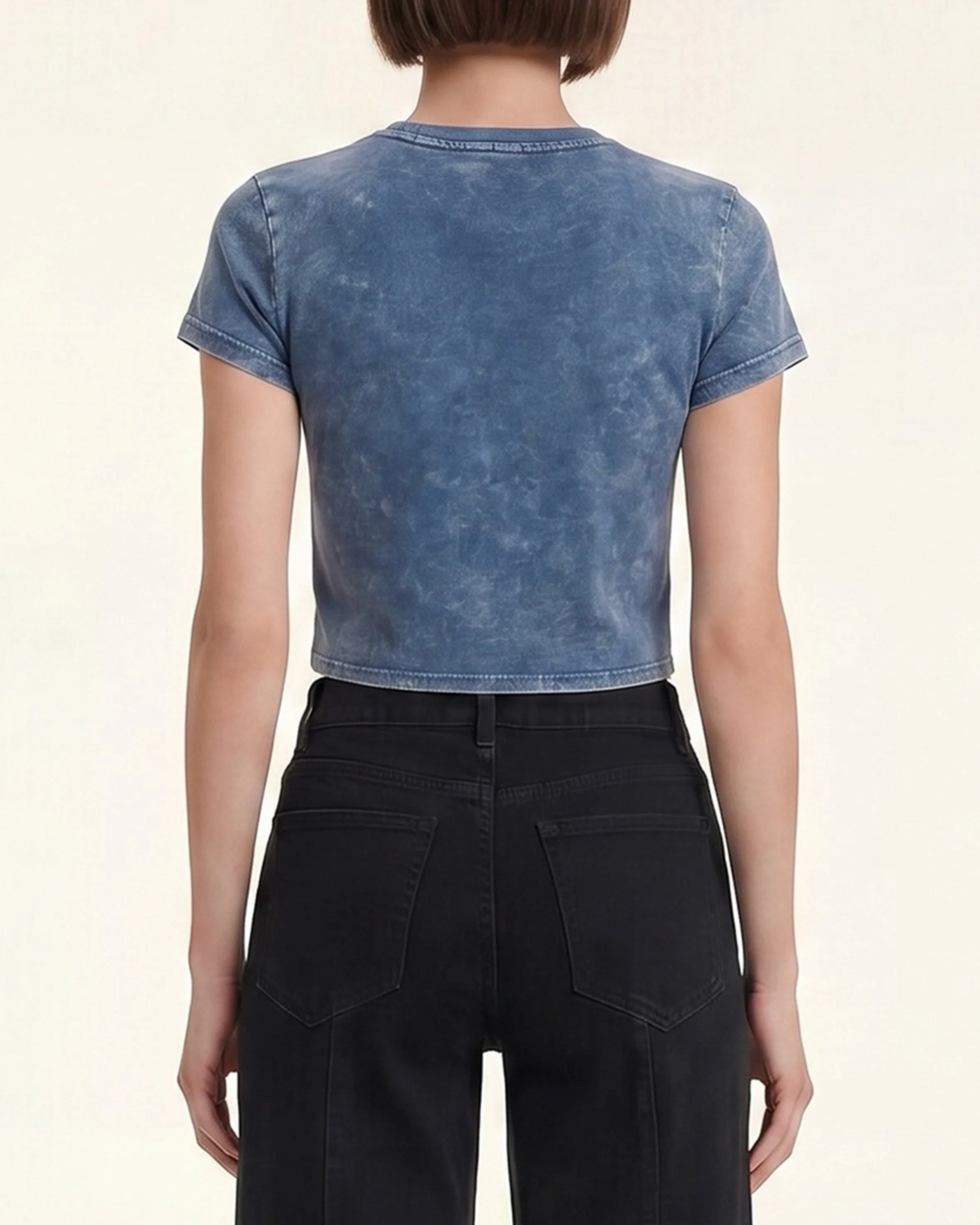 The Vintage Acid Cherry Tee - Cloudy Denim sold by JW PEI product image thumbnail 3