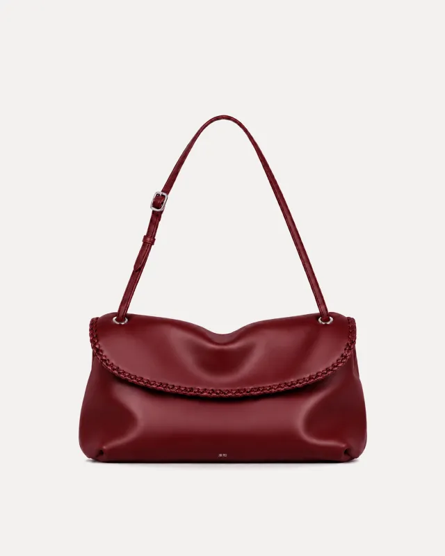 Nova Hobo Shoulder Bag - Red made by JW PEI
