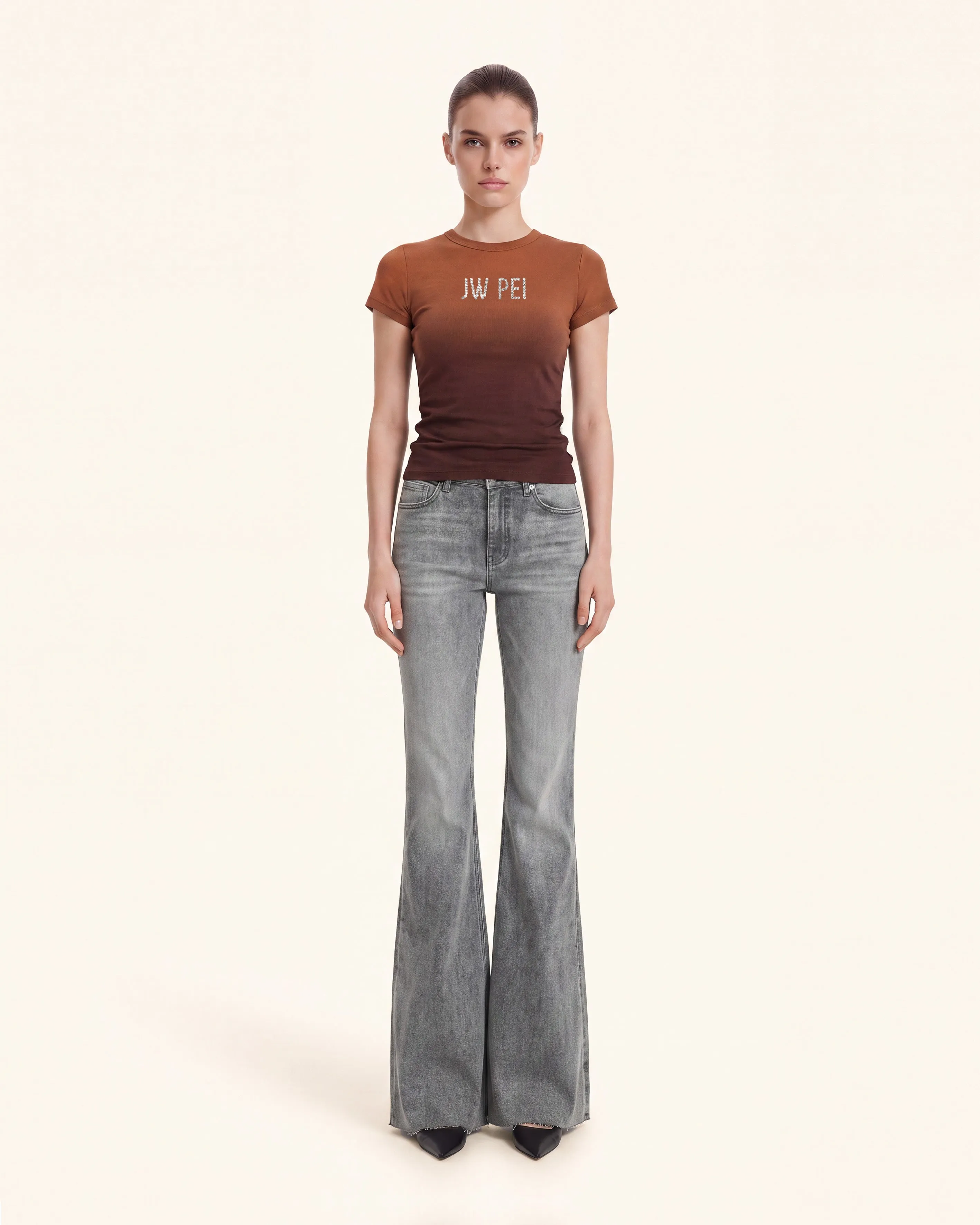 The Stella Shimmer Shaded Tee - Chestnut Peak sold by JW PEI