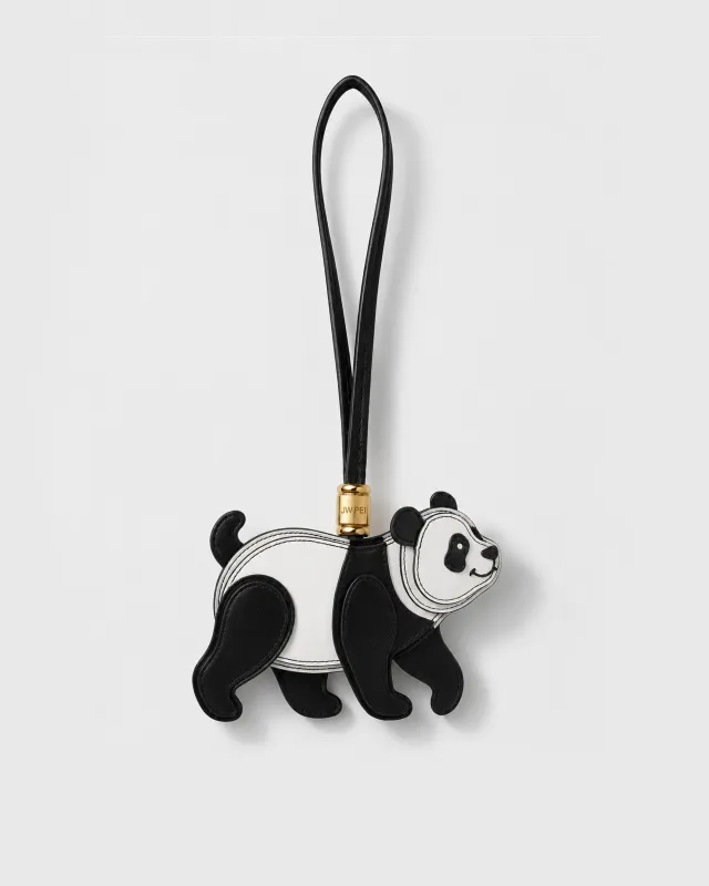 Playful Panda Bag Charm - Black made by JW PEI