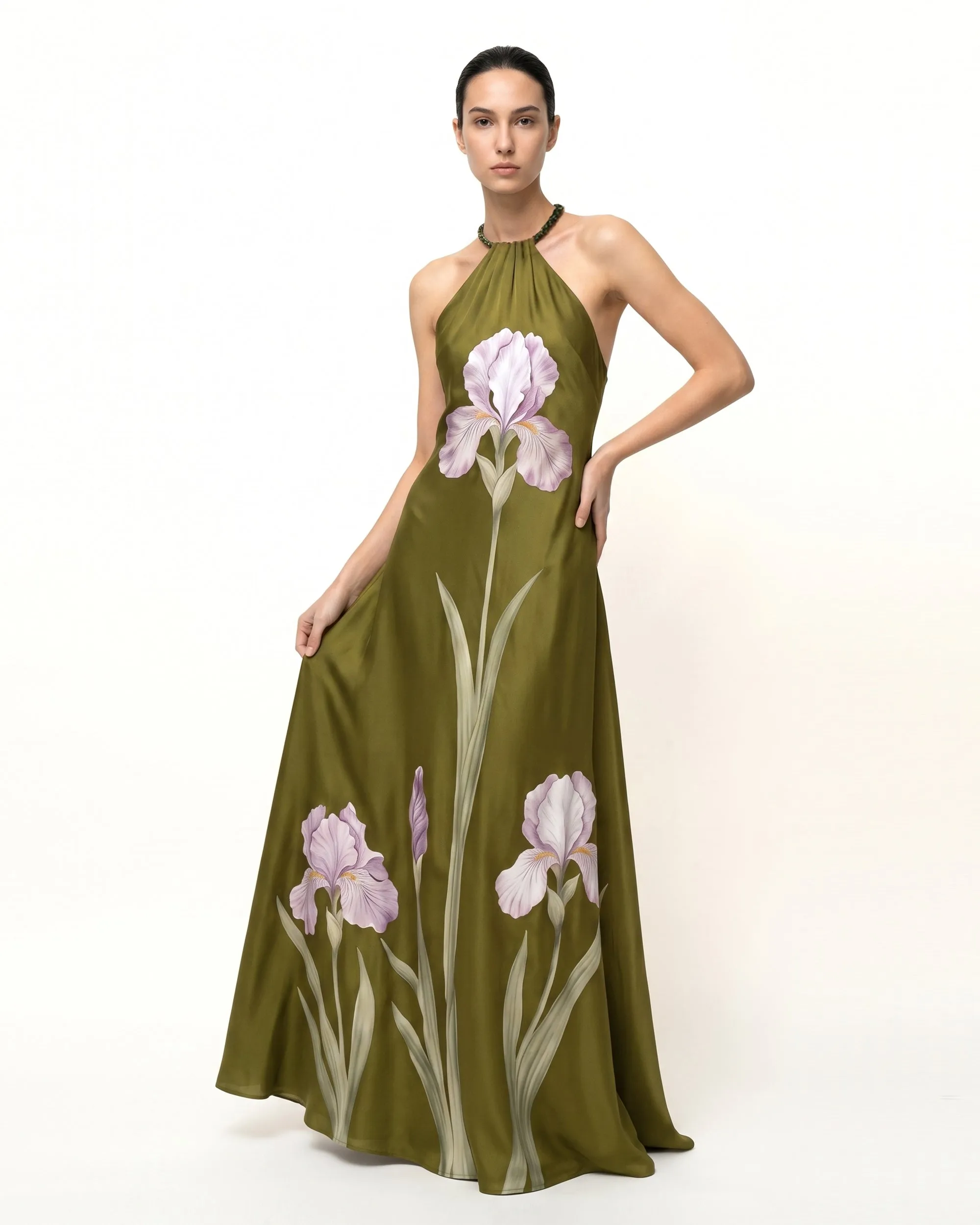 Iris Floral Print
Halter Maxi Dress
- Moss sold by JW PEI product image thumbnail 2
