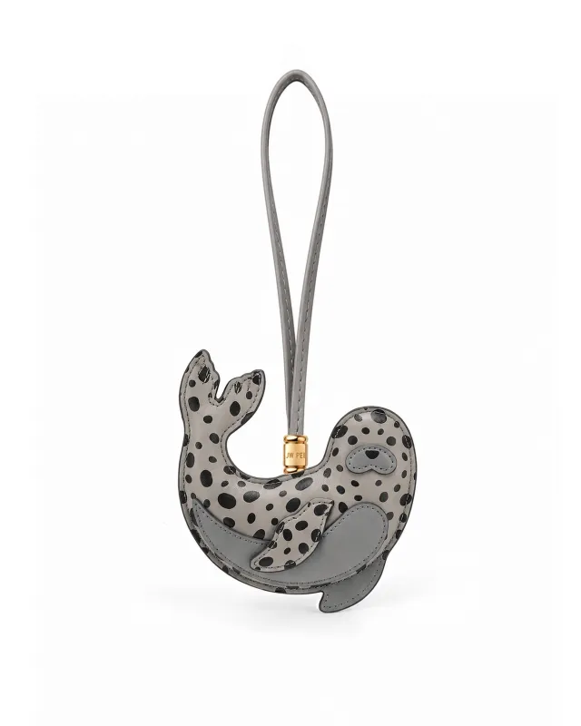 Spotted Seal Bag Charm - Gray made by JW PEI