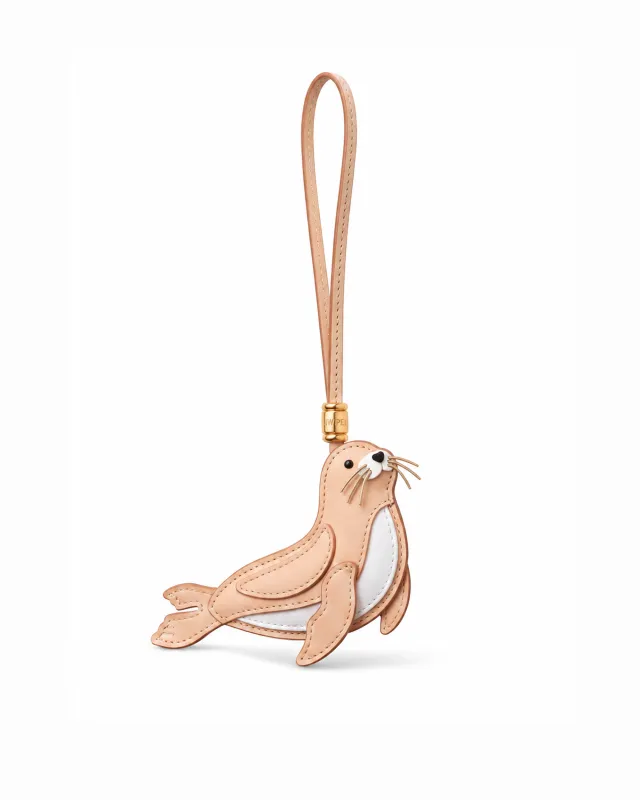 Maren Seal Bag Charm - Blush made by JW PEI