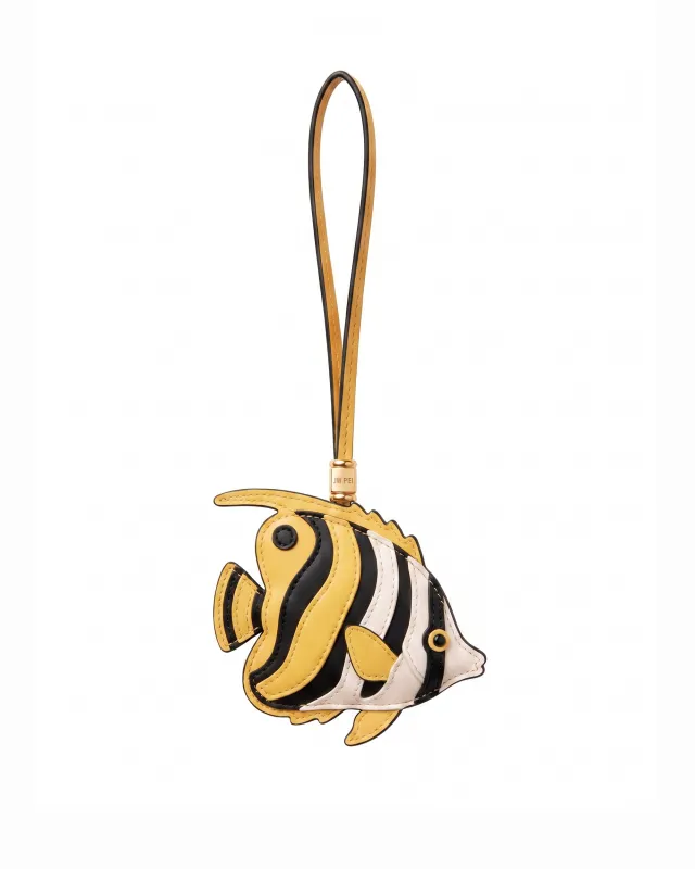 Butterflyfish Bag Charm - Yellow made by JW PEI