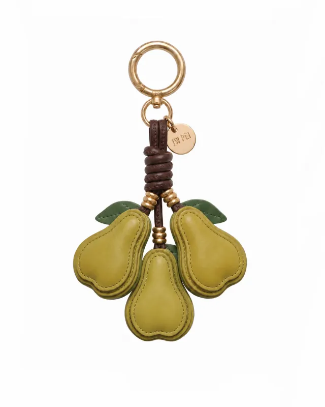 Pear Cluster Bag Charm - Green made by JW PEI