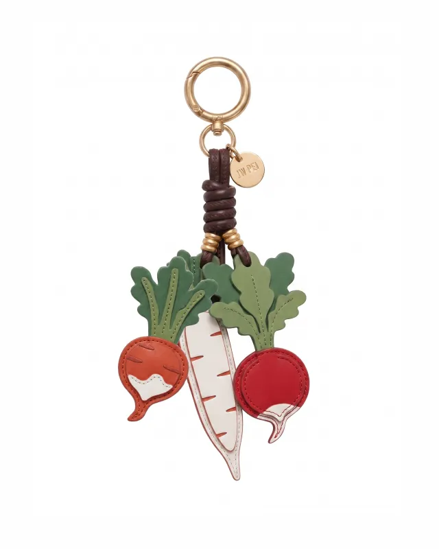 Radish Trio Bag Charm - Green made by JW PEI