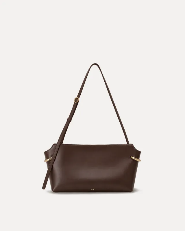 Avery Shoulder Bag - Brown made by JW PEI