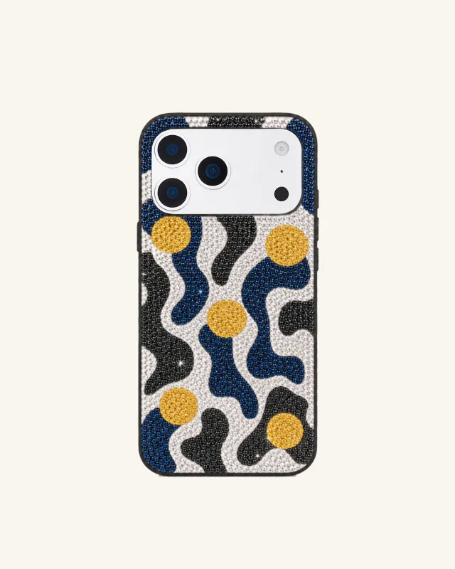 Abstract Spot Artificial Crystal Phone Case - Multi Color made by JW PEI