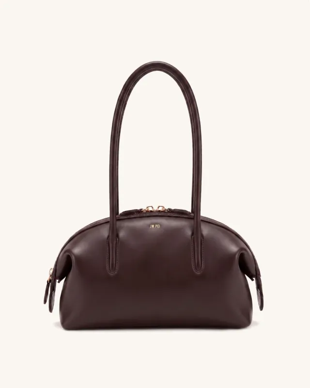 Arlo Dome Shoulder Bag - Brown made by JW PEI