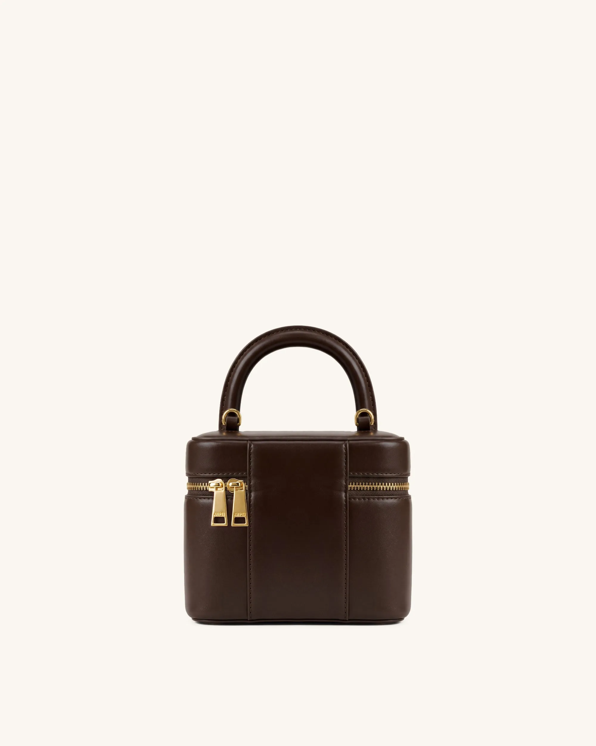 Cosima Vanity Case - Chocolate Brown sold by JW PEI product image thumbnail 3