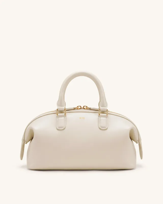 Arlo Top Handle Bag - White made by JW PEI