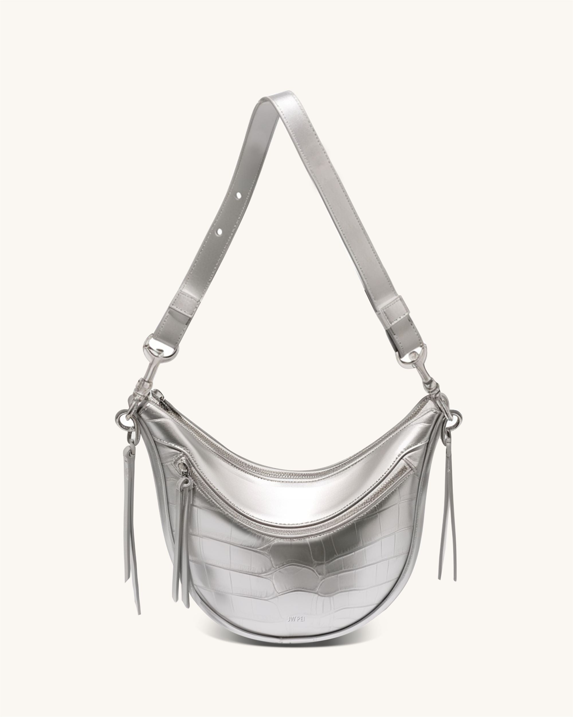 Valarie Crossbody Bag - Silver sold by JW PEI