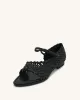 Jocelyn Weave Strap Flip-flops - Black sold by JW PEI