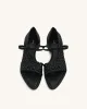 Jocelyn Weave Strap Flip-flops - Black sold by JW PEI