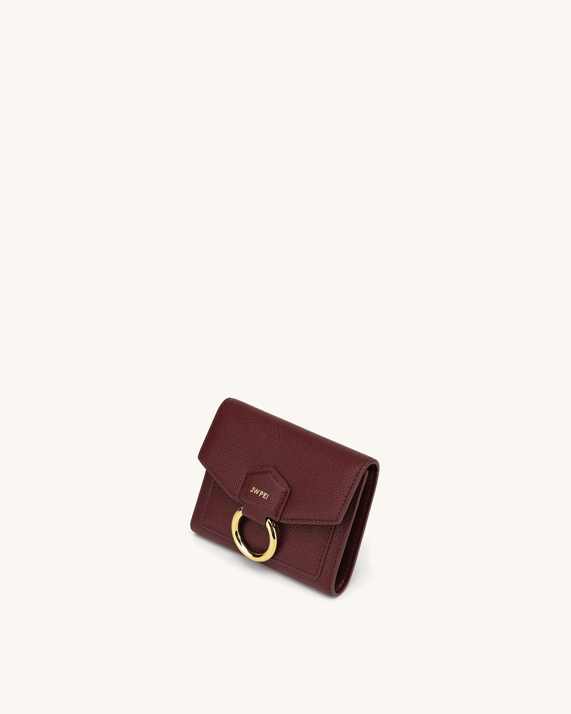 Stella Wallet - Burgundy Grained Vegan Leather sold by JW PEI product image thumbnail 2