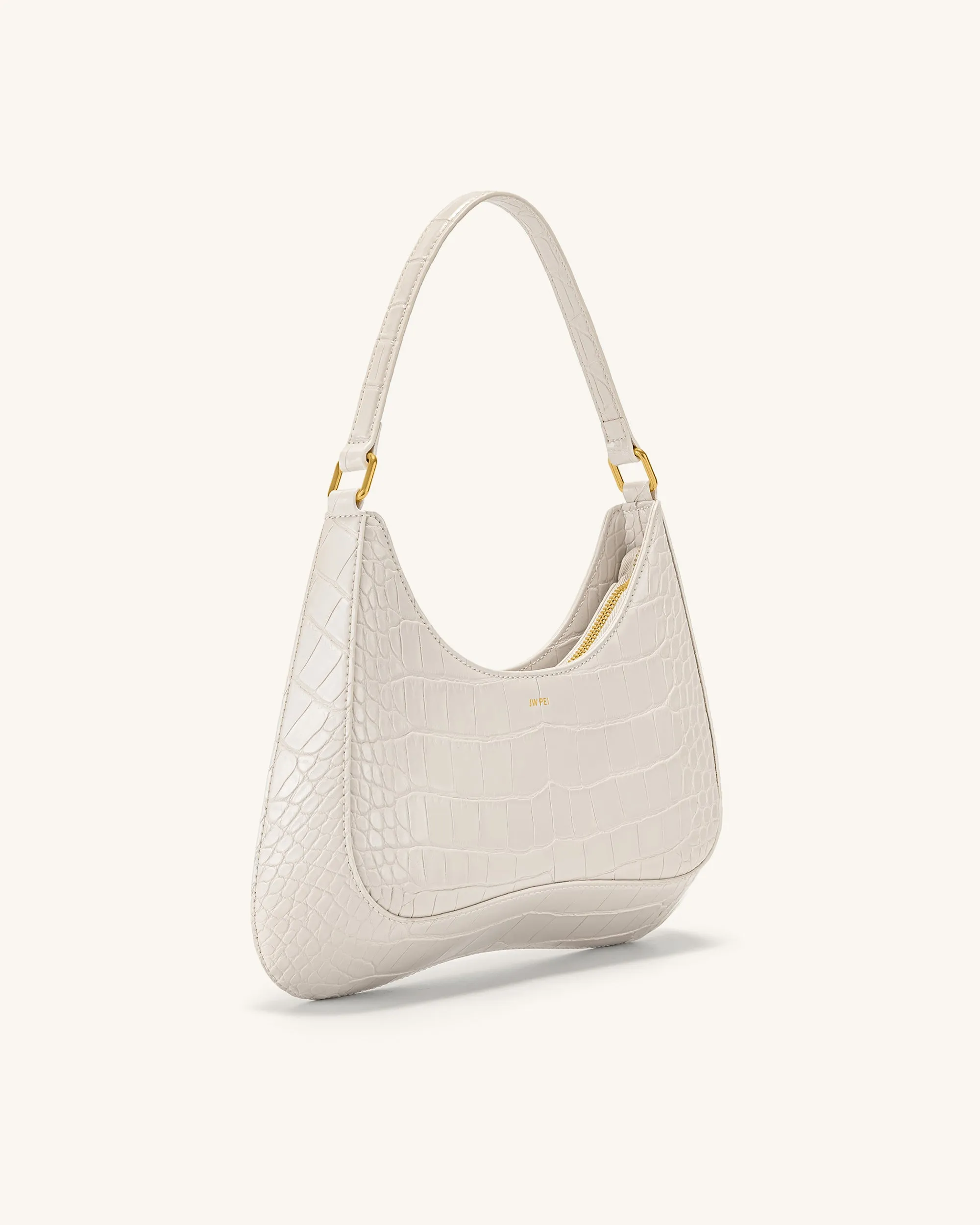 Ruby Shoulder Bag - White Croc sold by JW PEI product image thumbnail 2