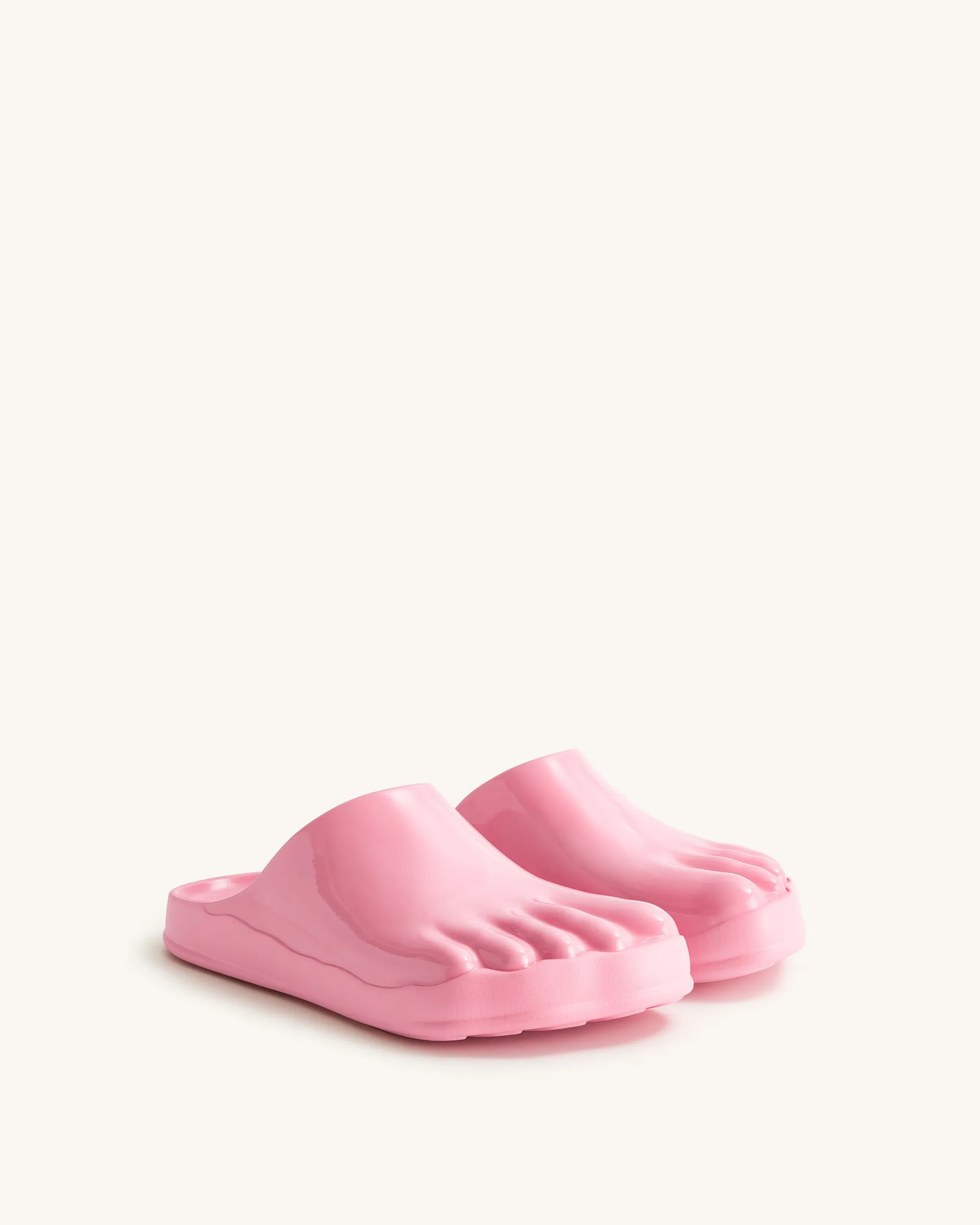 Hayley Toe Model Flat Mules - Pink sold by JW PEI product image thumbnail 2