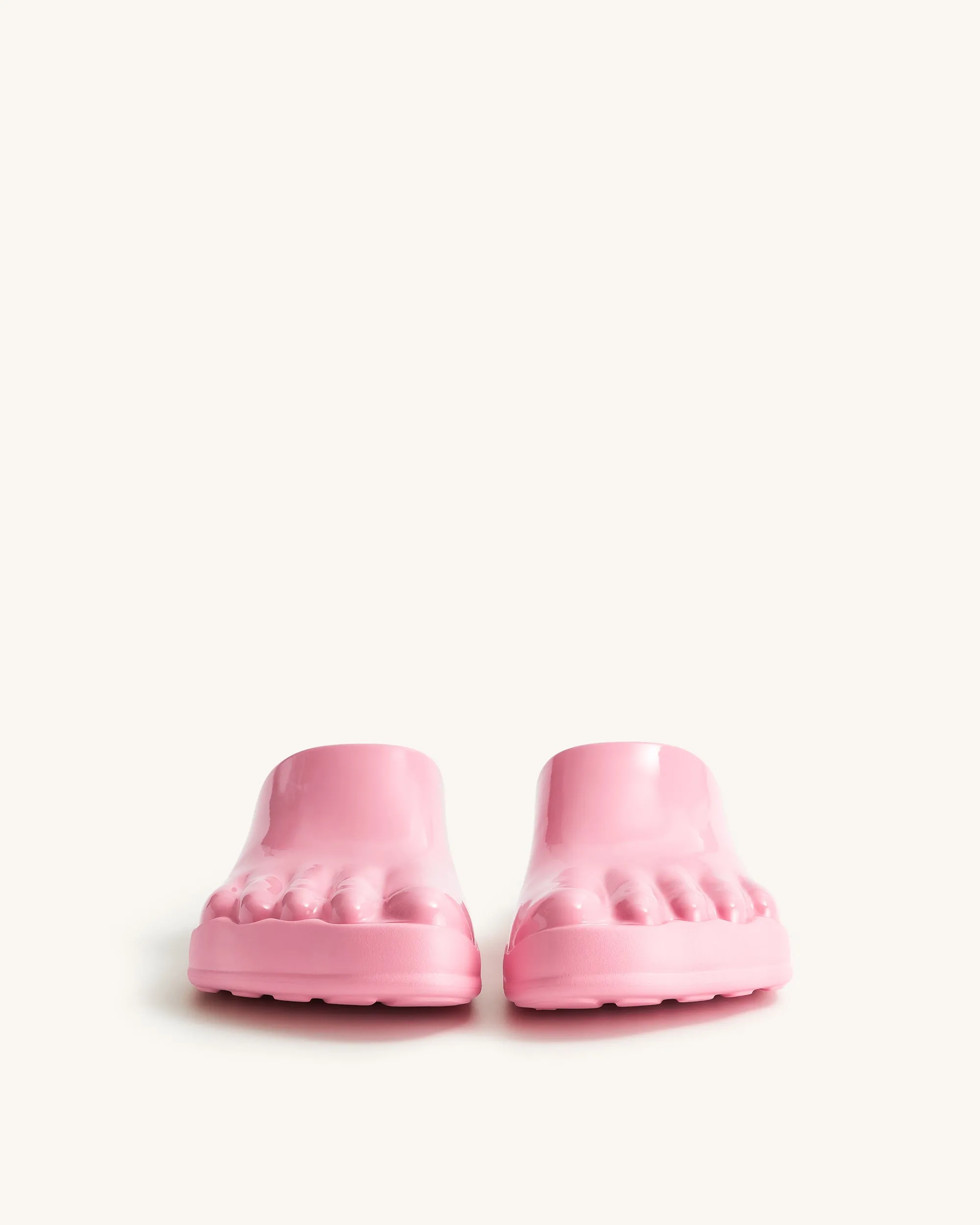 Hayley Toe Model Flat Mules - Pink sold by JW PEI product image thumbnail 3