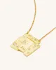Cosmos Combination Necklace - 18ct Gold Plated & White Zircon sold by JW PEI