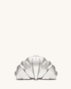 Cassidy Clutch Bag - Silver sold by JW PEI