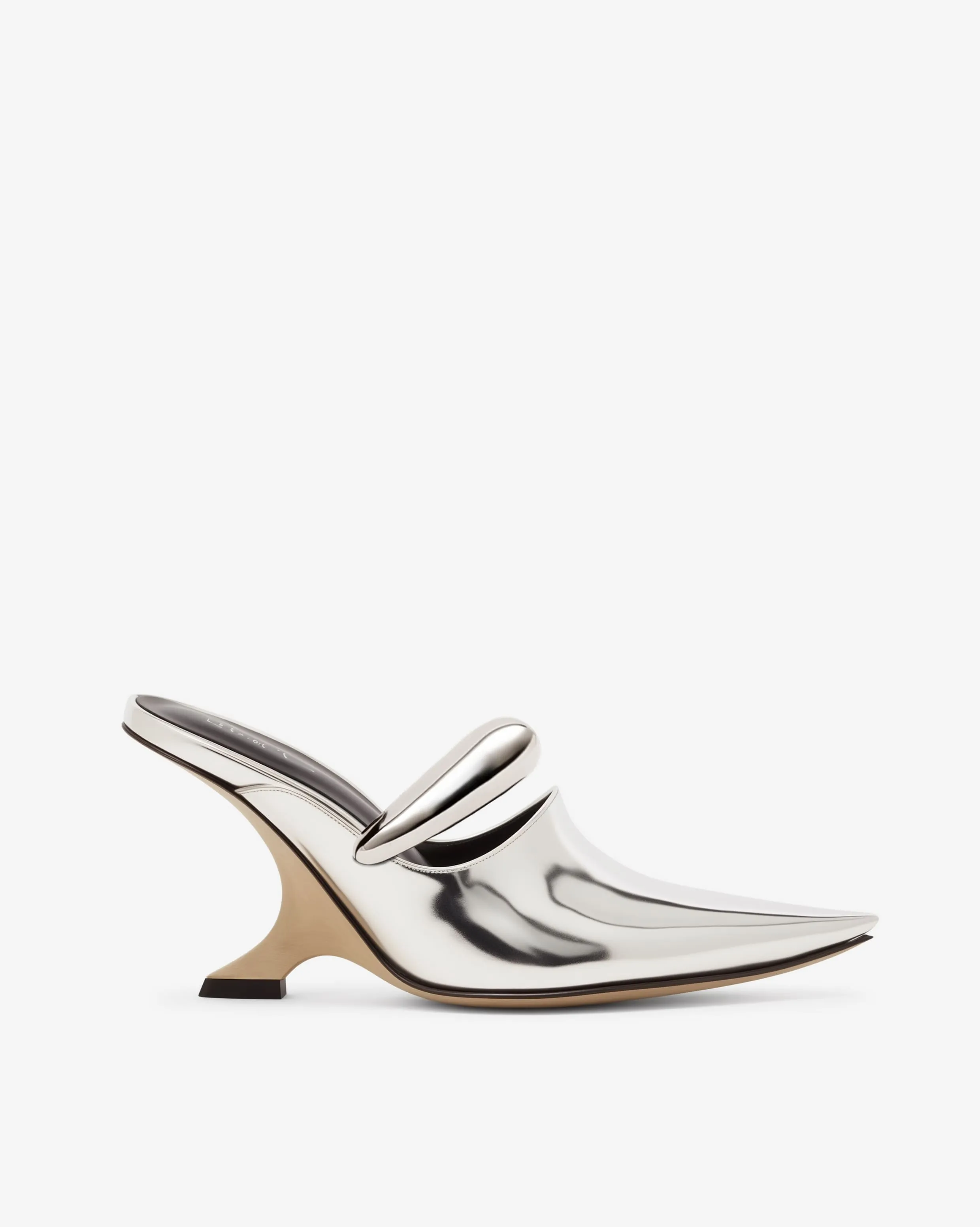 Stella Metallic Mules - Silver sold by JW PEI