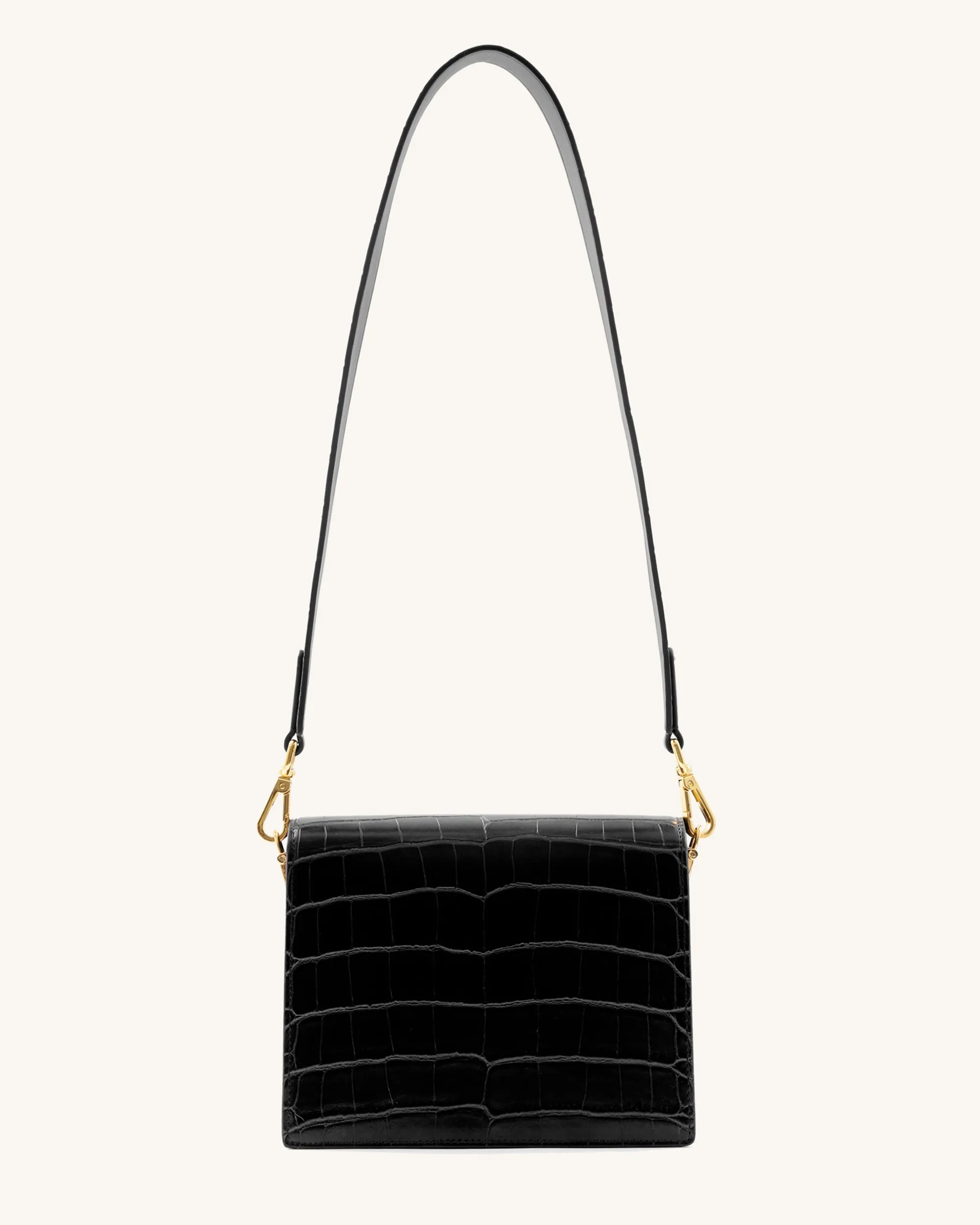 Mini Flap Crossbody - Black Croc sold by JW PEI product image thumbnail 3