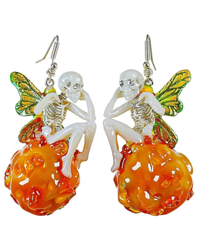 Kiara Skeleton Earrings - Multi sold by JW PEI