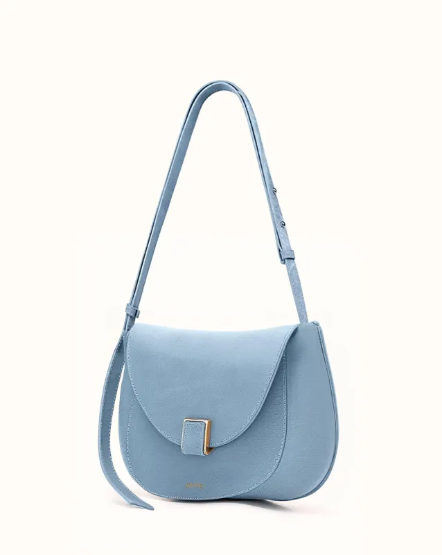 Denim Crossbody Bag - Blue sold by JW PEI