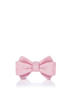 Bow Artificial Crystal Evening Bag - Pink sold by JW PEI
