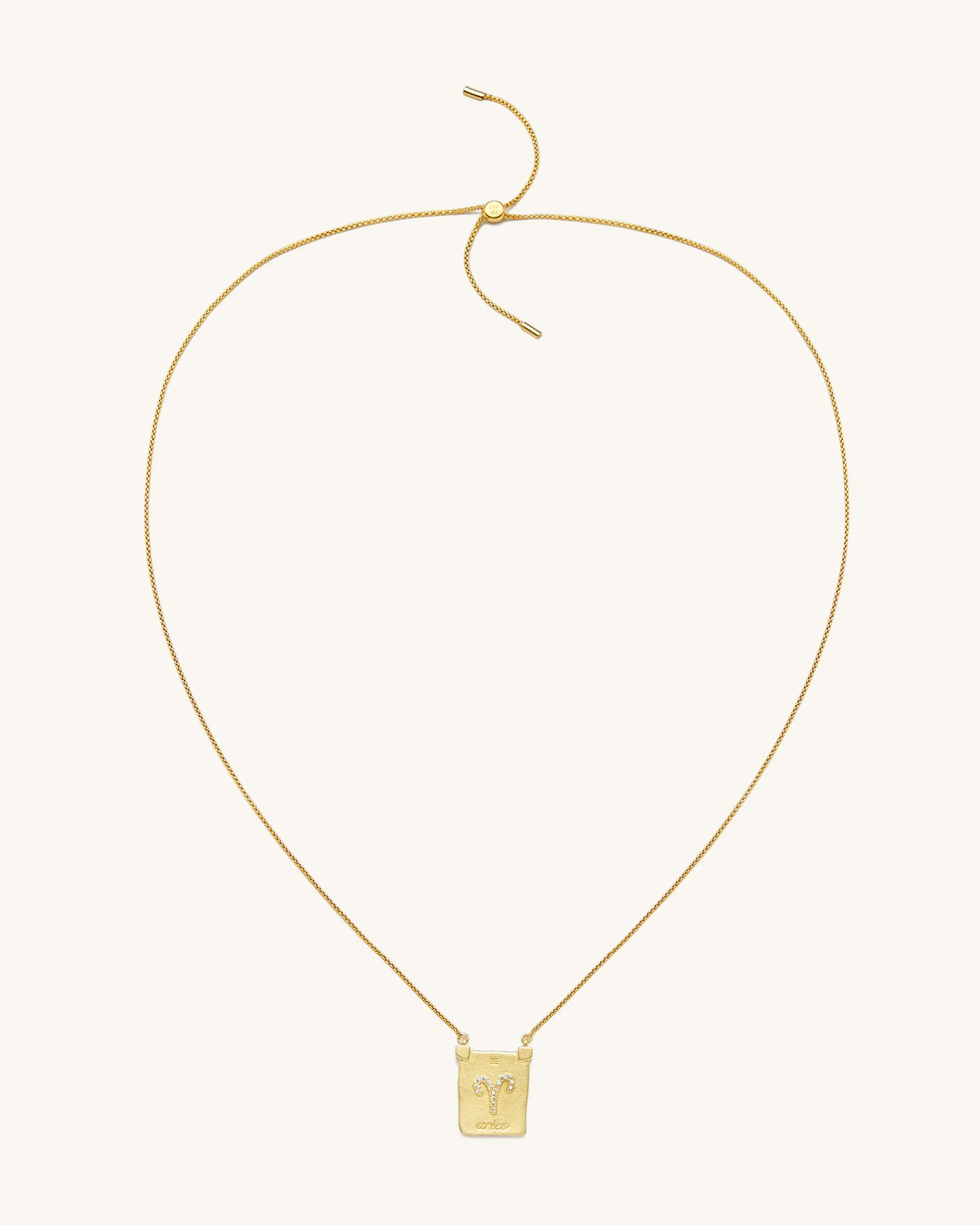 Zodiac Pendant Necklace - 18ct Gold Plated sold by JW PEI product image thumbnail 2