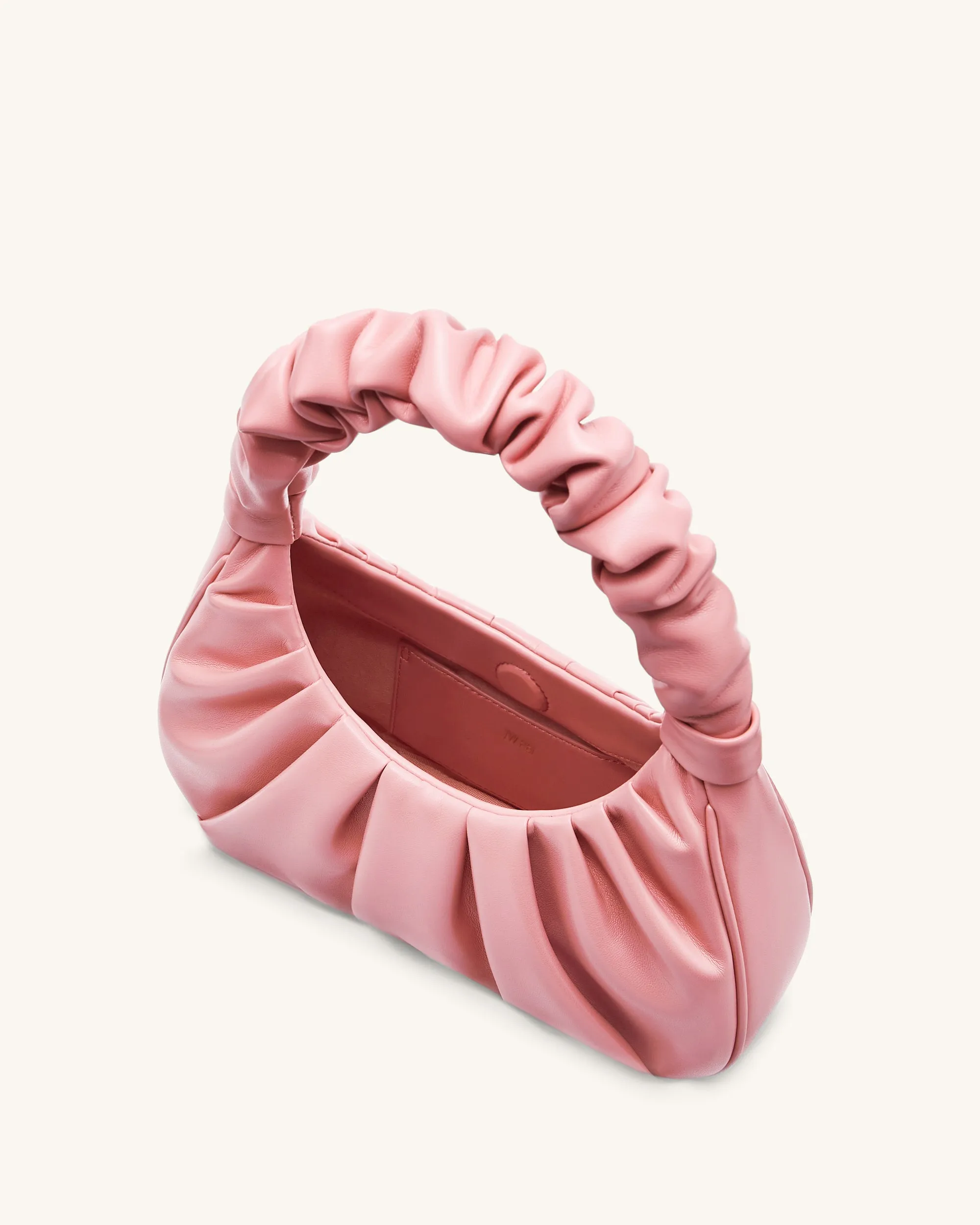 Gabbi Ruched Hobo Handbag - Coral Almond sold by JW PEI product image thumbnail 3