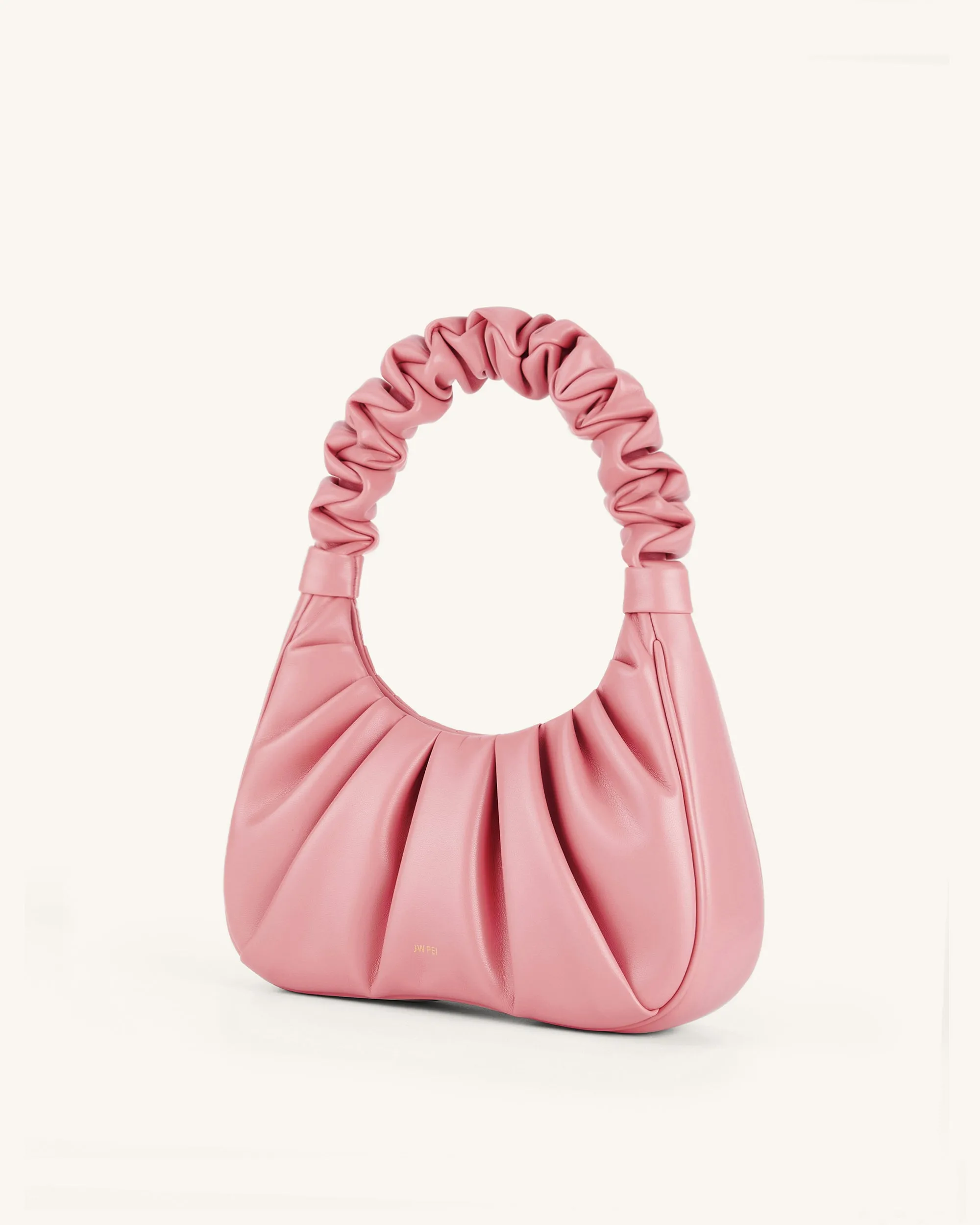 Gabbi Ruched Hobo Handbag - Coral Almond sold by JW PEI product image thumbnail 2