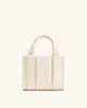 Freya Mini Tote Bag - White sold by JW PEI