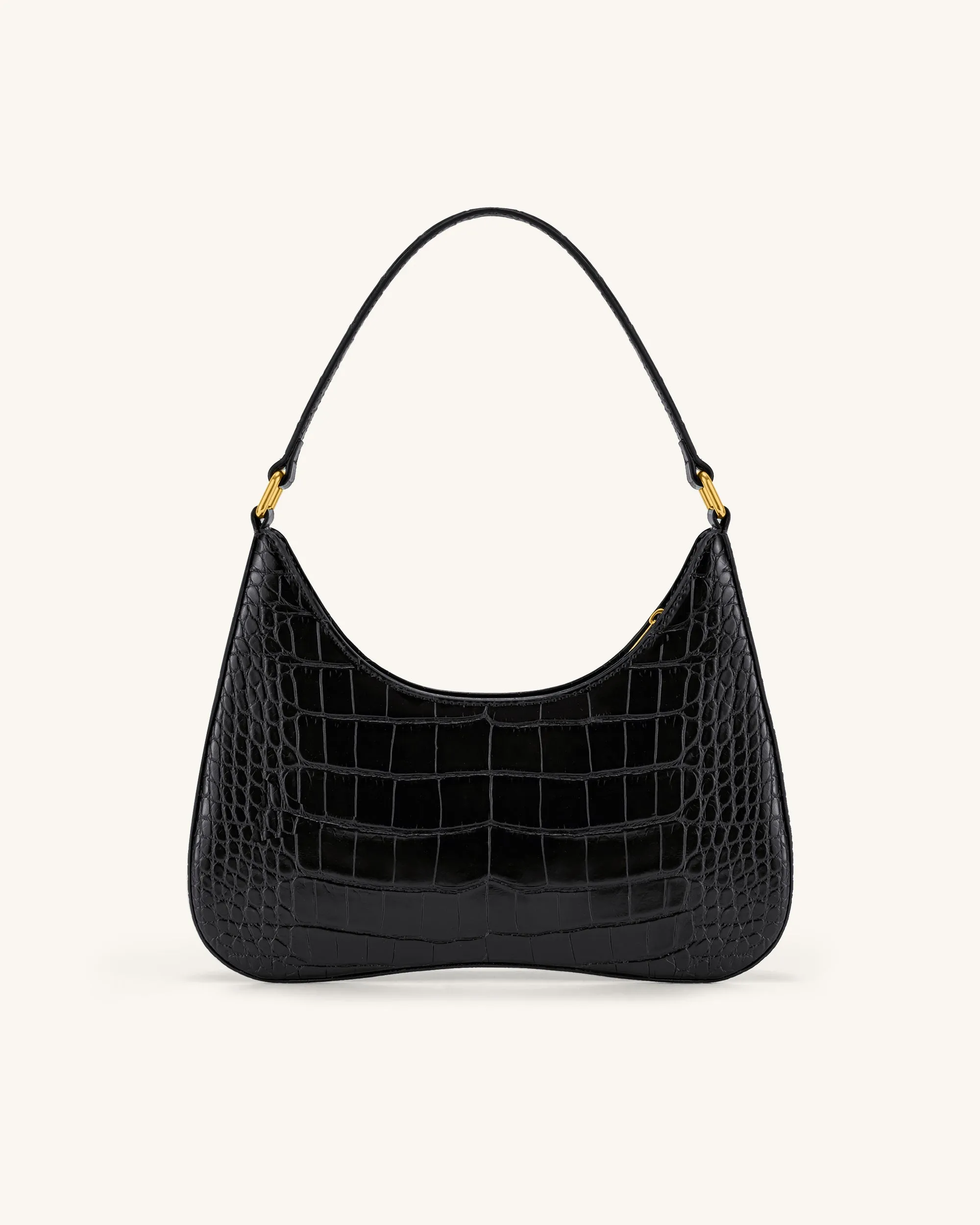 Ruby Shoulder Bag - Black Croc sold by JW PEI product image thumbnail 3