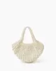 Angelia Pearl Beaded Bag - White sold by JW PEI