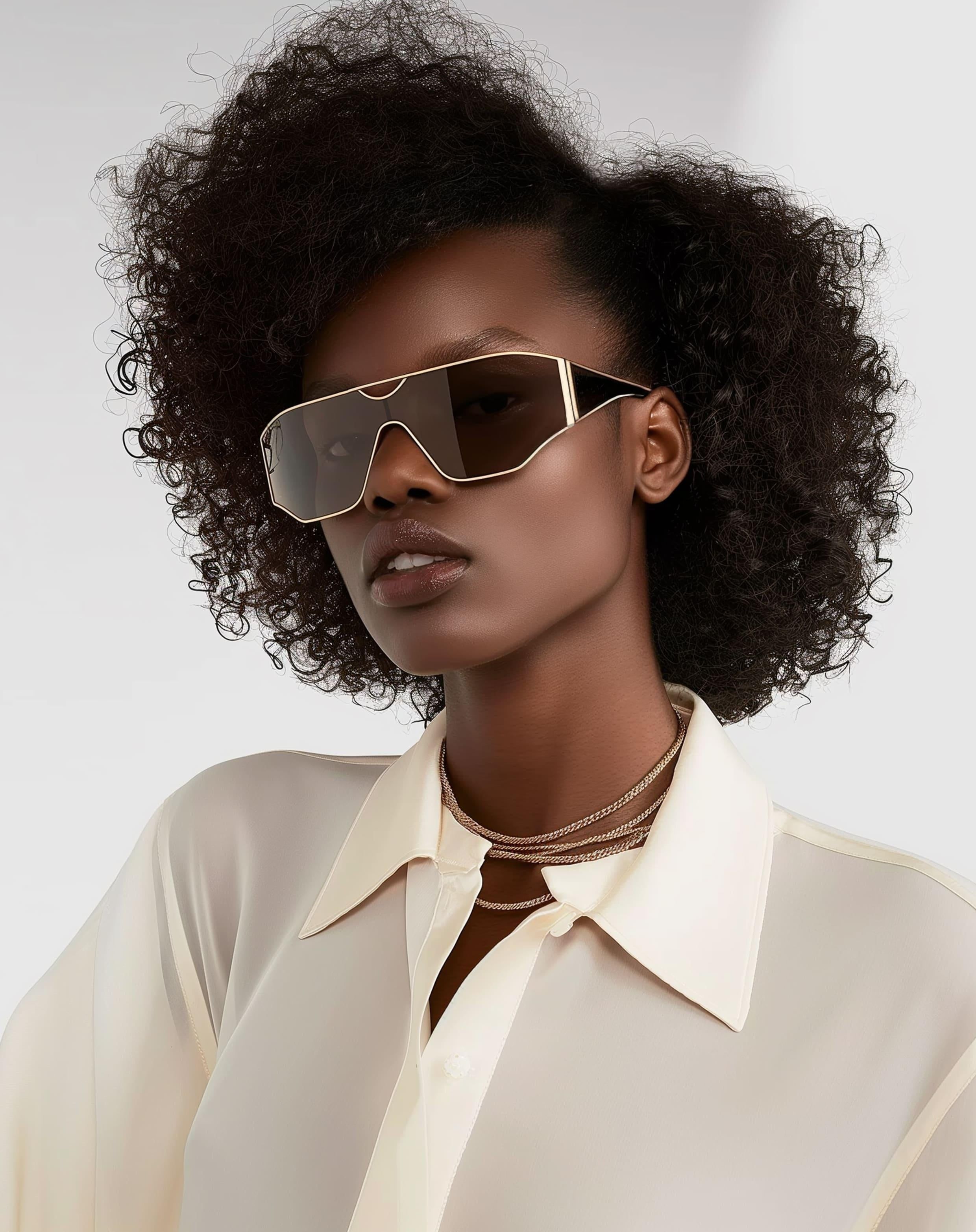 Alexa Sunglasses - Silver sold by JW PEI