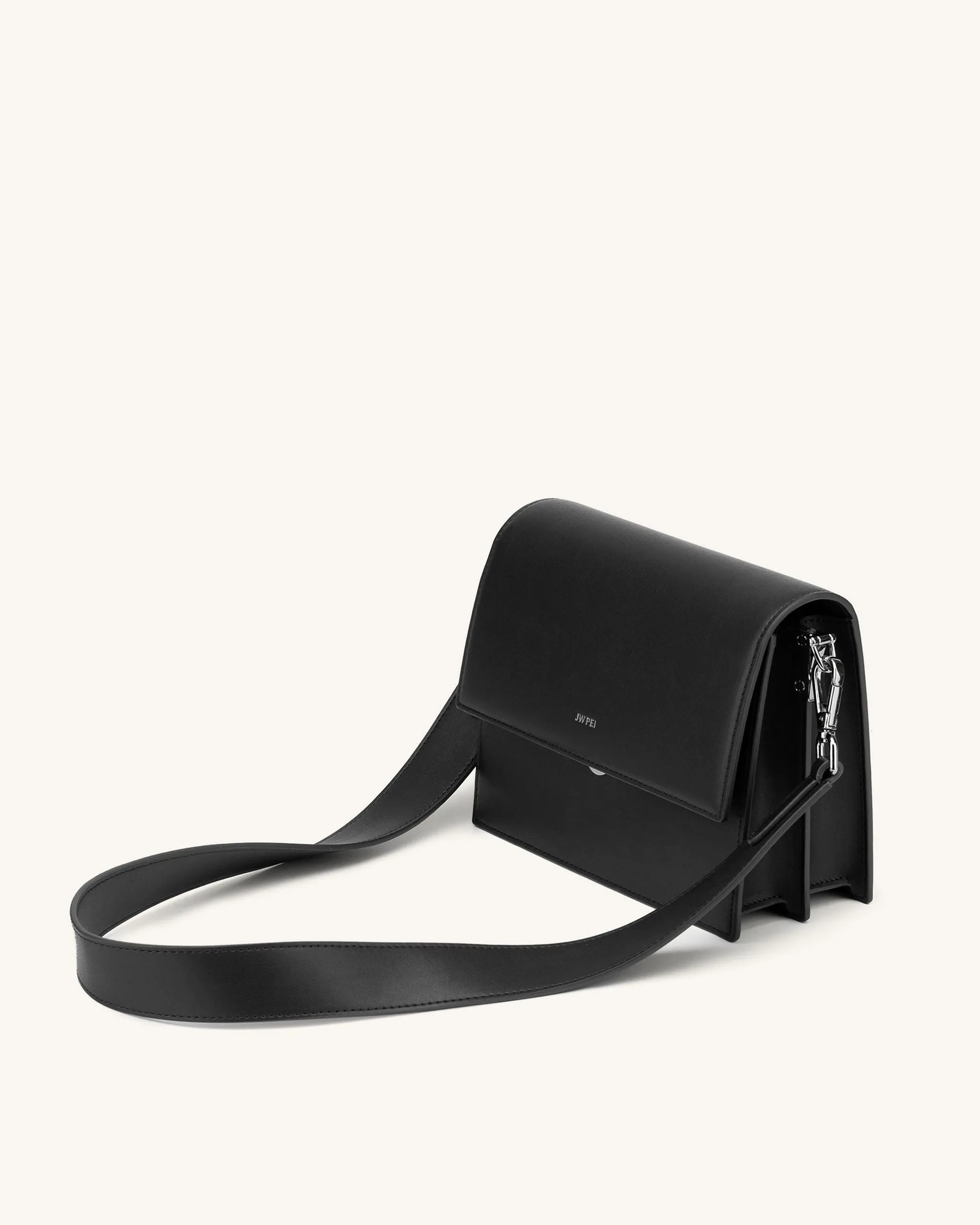 Mini Flap Crossbody - Black sold by JW PEI