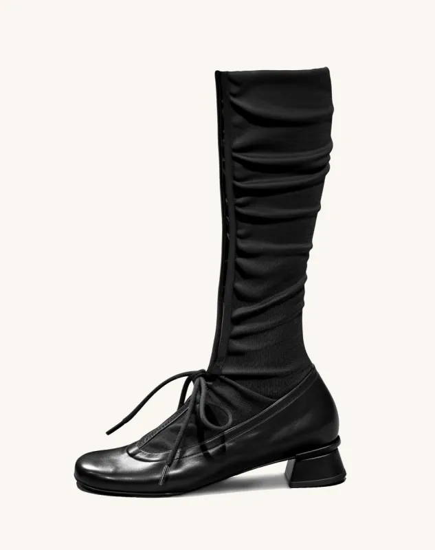 Imani Ballerina Boots - Black sold by JW PEI