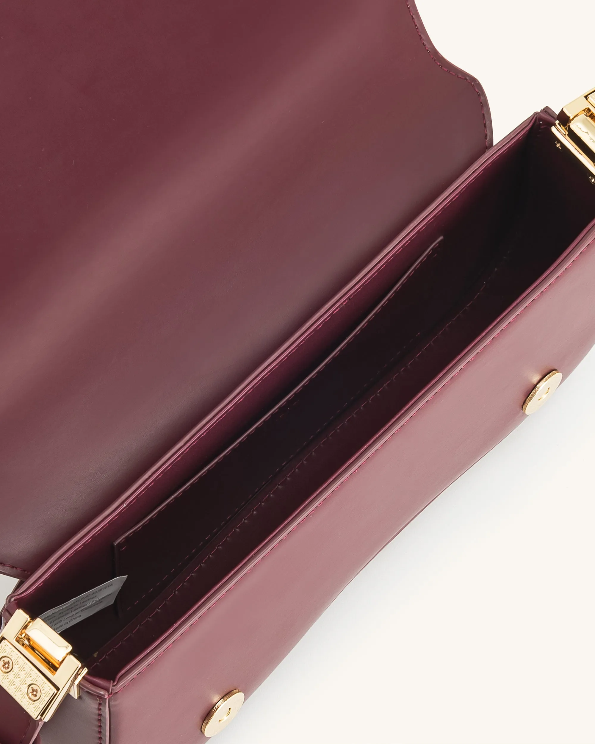 Joy Shoulder Bag - Deep Claret sold by JW PEI product image thumbnail 5