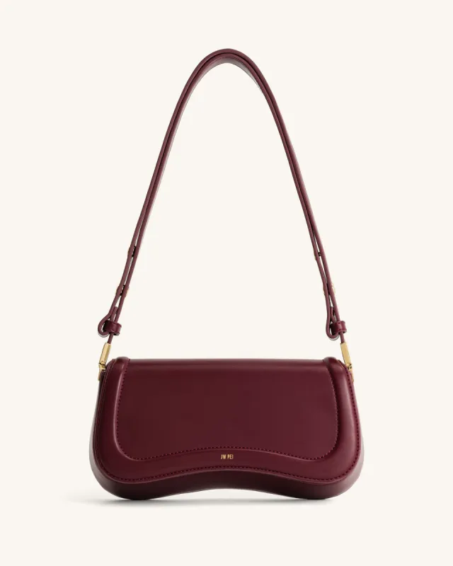 Joy Shoulder Bag - Deep Claret sold by JW PEI