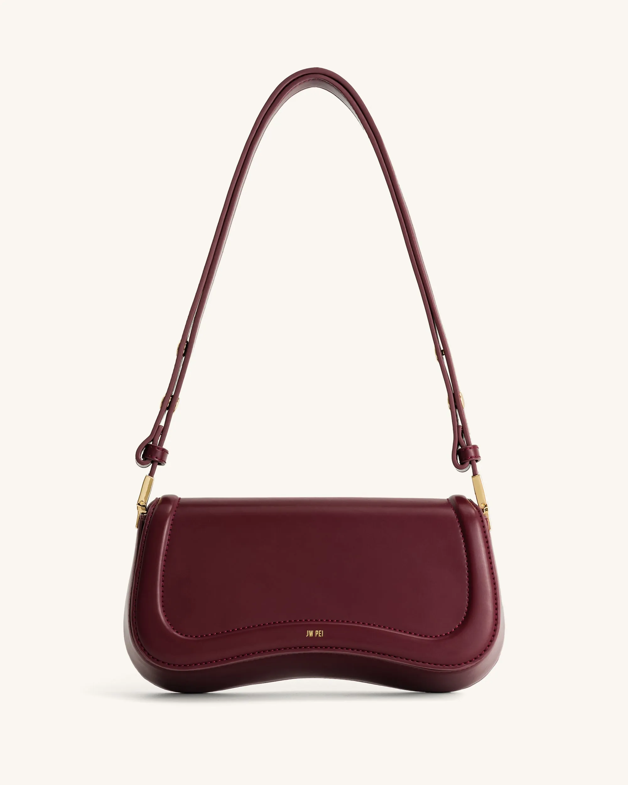 Joy Shoulder Bag - Deep Claret sold by JW PEI