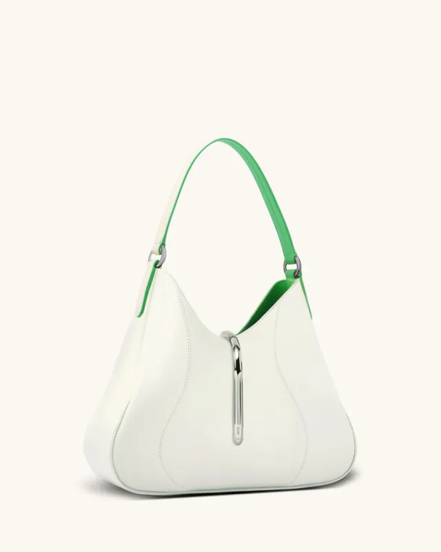 Saanvi Shoulder Bag - White sold by JW PEI