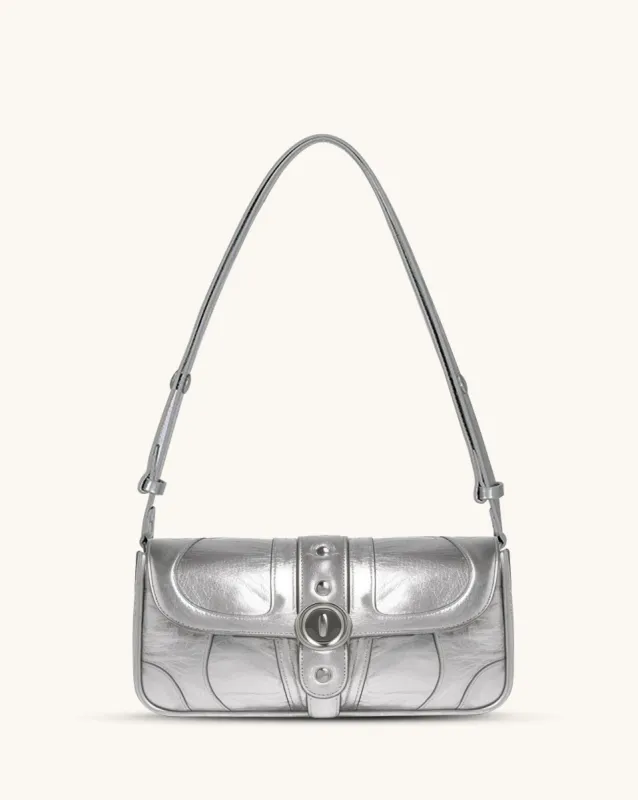 Marlee Shoulder Bag - Silver sold by JW PEI