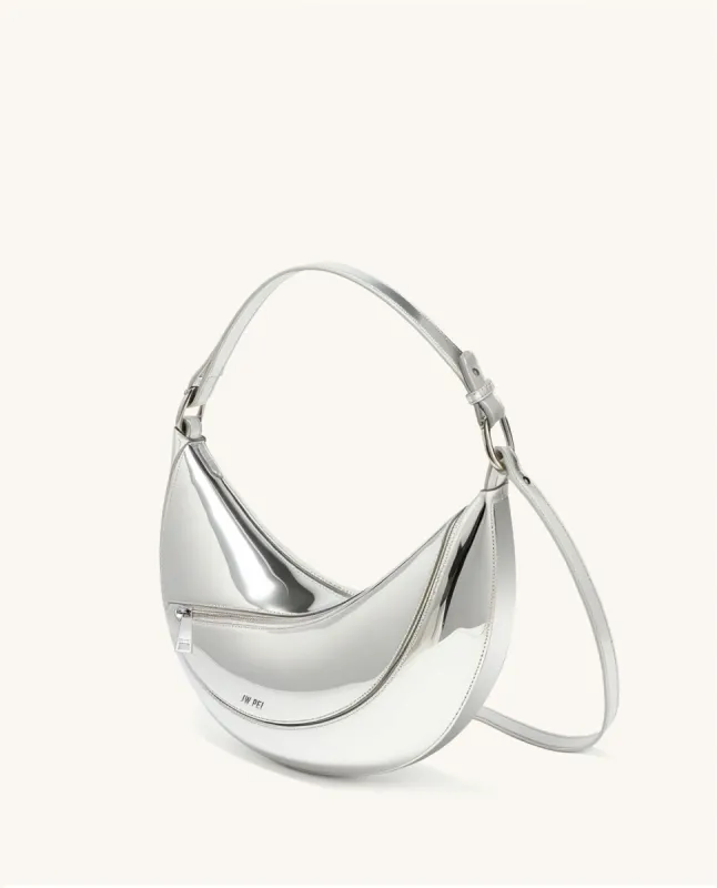 Marlowe Shoulder Bag - Silver sold by JW PEI