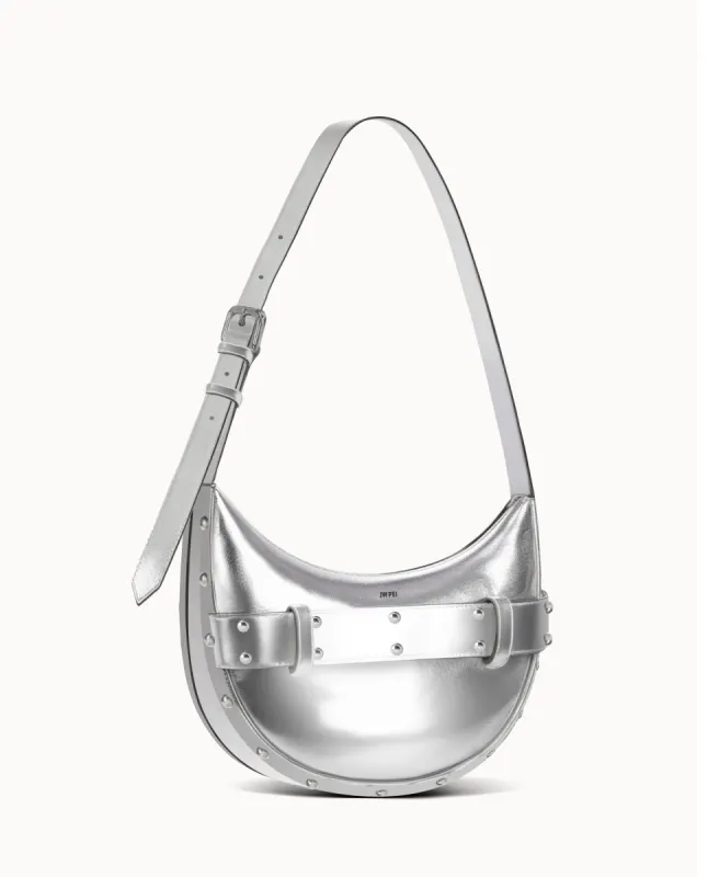 Morgan Shoulder Bag - Silver sold by JW PEI