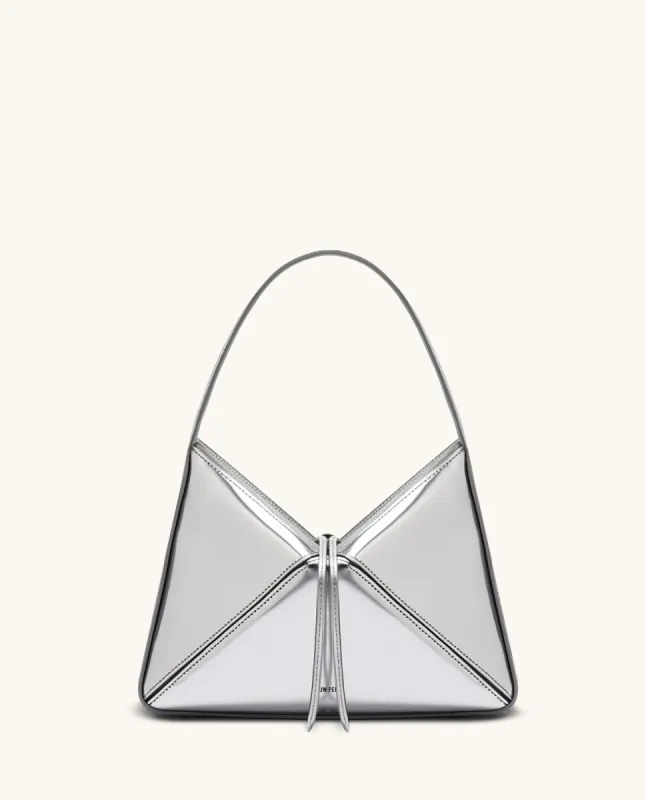 Jennifer Shoulder Bag - Silver sold by JW PEI