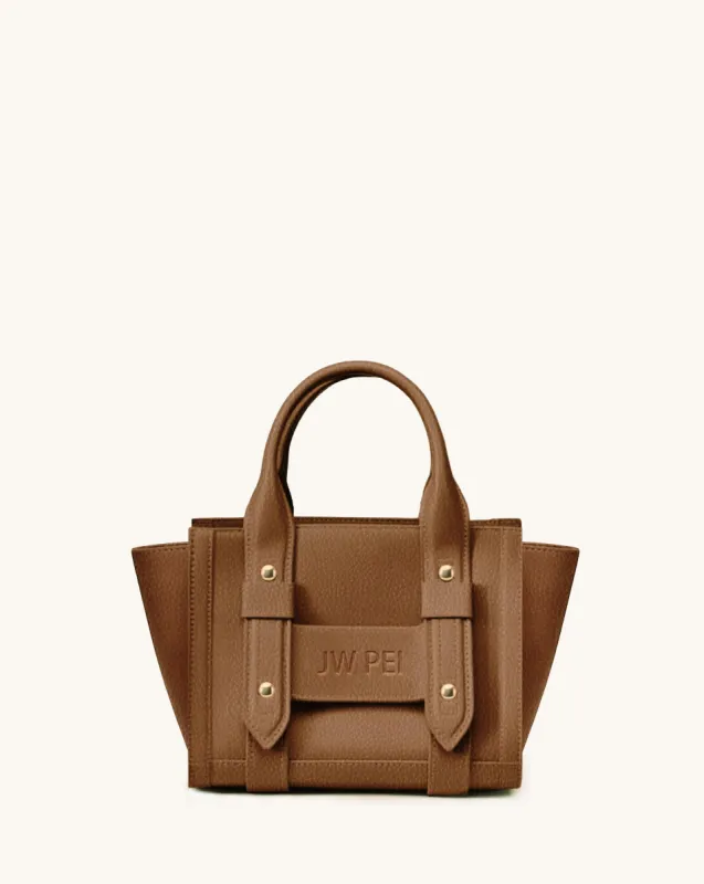 Tinsley Tote Bag - Brown sold by JW PEI